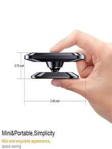 Universal Navigation Bracket Magnetic Car Phone Holder Car Phone Stand For I Phone 16 15 14 13 12 11 Sams Ung Red Mi Xiao Mi Compatible With IPhone, Android Phone, Gift For Birthday, Family, Friends Car Accessories