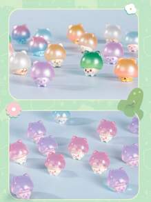 1pc/3pcs Assorted Anime Cute Cat Model Blind Box/Bag, PVC Material Action Figure, Perfect Gift For Anime Fans, Suitable For Office Desk Decor
