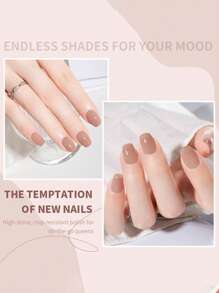 Nuevo esmalte de uñas a base de agua de 10ml para 2025, que se puede rasgar y tirar sin olor peculiar, y el rojo vino es adecuado para verano y otoño - Adecuado para mujeres y niñas que pueden hacer su propio DIY