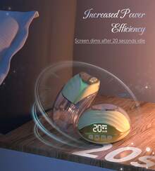 Electric Wearable GLE10, Hands-Free Breast Pump, Invisible & Lightweight Design, 3 Modes & 8 Levels, Breast Pump With 19/21/24mm Options, Includes Travel Suitcase - Yellow - View 5