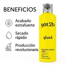 Spray Fijador Got2b Glued – Fijación Extrema que No Esper - Amarillo - Ver 2