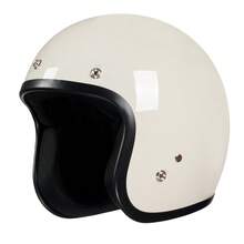 Crown Racing Retro Half-Helmet For Both Men And Women And DOT-Certified | 3/4 Motorcycle Helmet For All-Season Commuting And Riding - Multicolor - View 22