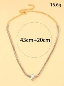 1 pièce Serre-tête goutte d'eau, accessoires de cheveux de mariée, chaîne de cheveux style mori, bijoux de coiffure