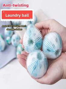 4/6/8pcs Drum Washing Machine Hair Remover, Hair Suction Ball, Effectively Filters Out Hair, Can Help Wash Clothes Without Tangling, Fluffy Washing Balls, Can Be Used Repeatedly, Hair And Fur Collector, Keep Clothes And Bedding Hair-Free, Essential For Pet Owners - Enhance Your Laundry Experience.