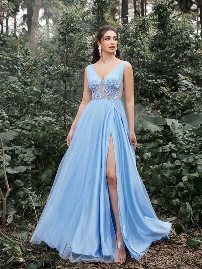 Blue Party Dresses | Fashion Blue Party Dresses | SHEIN USA