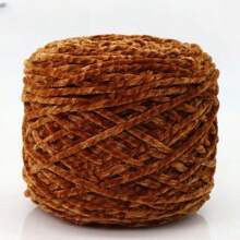 1 Stück 200g Chenillegarn 6mm dick, handgemachtes DIY Gehäkeltes Samt-Effektgarn für Stricken, Schals, Mützen, weiche Decken