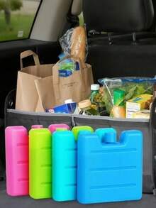 New Small Lunch Cooler Pack,Reusable Ice Packs For Camping Trips And Picnics To Keep Food Fresh And Cold - Multicolor - View 3