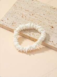 1 pièce Bracelet délicat et à la mode avec perles de coquillage pour femmes