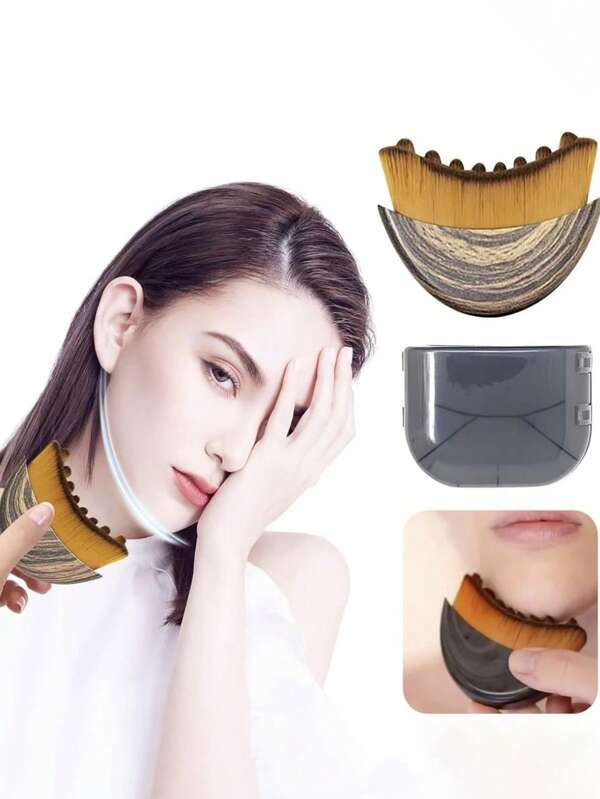 New Lymphatic Contour Brush Facial Brush Scraping Eye Neck Facial Massage Care Brush
