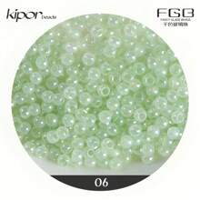 4mm 360 piezas Cuentas de vidrio, 13 colores 6/0 Pequeñas cuentas artesanales, Pequeñas cuentas espaciadoras para hacer joyas DIY, pulseras, collares y manualidades, agujero de 1,2mm