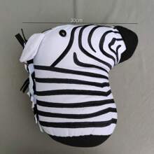 [ INS Hot ] Nordic Style Zebra+Giraffe Wall Decoration 3D Stereoscopic Animal Wall Hanging Room Minimalist Decorative Style