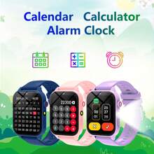 Heißestes Geschenk für Kinder, Kinder Smartwatch Neuheit 2025, Kinder Spieluhr, 18+ lustige Spiele, 1,83 Zoll Touchscreen, Energiesparchip, Schrittzähler, Fotos machen, Taschenlampe, Schlafüberwachung, Alarmerinnerung, Kamera, Fotoalbum, Spiele, Kalender, Schrittzählung, Countdown, Rechner, Stoppuhr, Taschenlampe