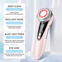 Led Light Facial Massager, Skin Care Tool For Face, Neck Care - Pink - View 5