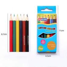 12/24 Colors Wooden Oil-Based Colored Pencils Set, Painting, Drawing And Coloring Tools Suitable For Students, Office, School, Sketching, Students, Markers, Stationery, Boys, Girls, School Supplies