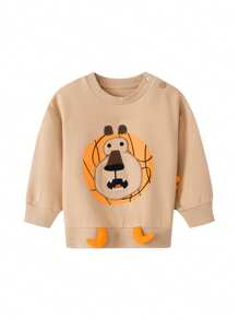 Annil Ropa para niños, niñas, niños, niña pequeña, sudaderas de cuello redondo y manga larga, primavera