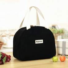 Baglemon Baglemon Soft Corduroy Insulated Lunch Bag With Zippers For Women Men, Reusable Lunch Tote For Work Picnic Hiking Beach, Cute Lunch Box Lunch Bags With Double Handles For Adult, Leakproof Cooler Lunch Bag For Office, Small Lunch Bag With Large-Capacity Front Pocket For Travelback To School School Stuff Bag For School Lunch Bag For Women Cooler Bag Picnic Accessories School Accessories