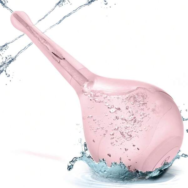 Irrigator für den vaginalen Darm-Privatbereich mit 2 Absperrventilen, 5 Sprühöffnungen, medizinischem Silikonmaterial, Anti-Rückfluss