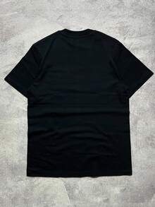 Men's Summer Short Sleeve T-Shirt, Plus Size, Y2K Style, 100% Cotton, "Dead  Gangster" Movie Print, 200g Heavyweight Cotton T-Shirt For Halloween - 黑色 - 查看 3