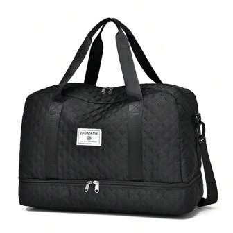 eine große Kapazität, einfache und leichte tragbare Reisetasche, perfekt für die Lagerung von Reisen, Kleidung, täglichen Bedürfnissen und Gepäcksäcken, geeignet für Männer und Frauen, um Gegenstände zu lagern, wenn Sie rausgehen