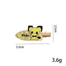 pokemon 1pc Pokemon Cartoon Acrylic BB Clips, Cute Girls' Heart Bangs Clip Headpiece Hair Accessories, Cute Patterns Are Perfectifts For Kawaii Lovers, Ponytail, Hair Roll, Hairband Suitable For Daily Wear, Birthday Gift Box For Friends' Halloween Gifts