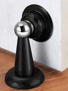 1/2pcs Door Stopper, Adhesive Door Stopper, Wall Protector, Easy Installation Without Drilling - Multicolor - View 3