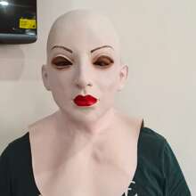 Masque en silicone nouveau visage de vieil homme capuche vieux grand-père accessoires faciaux en latex déguisement complet drôle