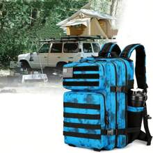 Sac à dos tactique SEYATULLH de 45 L, sac militaire pour l'armée, randonnée, escalade, camping avec poche pour bouteille