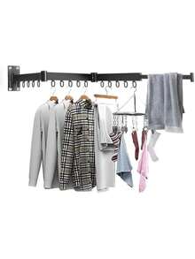 1/2/3 قطعة هذه الحاملة لتجفيف الملابس لها تصميم فريد، تُثبت على النافذة بمشابك سريعة ولا تتطلب ثقب أو إجراءات تركيب معقدة. سواء كانت نافذة بالطابق أو في فندق أثناء السفر، يمكن التعامل معها بسهولة