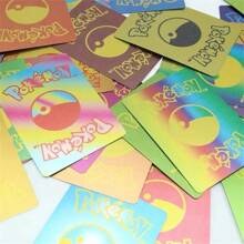 pokemon 55 carte Pokémon (serie V, Vmax, GX rare), carte anime da collezionare, regali per fan, adatte per occasioni di festa, fornitura per feste, gioco di carte Pokémon