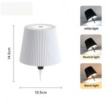 1pc Multi-Colour Dimmable LED Bottle Lamp, Rechargeable Room Decor Light Suitable For Bedroom, Living Room, Bar, Cafe, Restaurant, Camping, Party Atmosphere