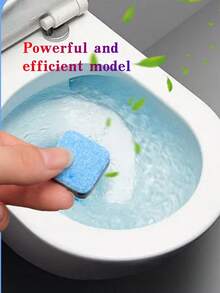 14pcs Automatic Toilet Cleaner Tablets, Remove Urine Stains And Yellow Stains, Toilet Freshener - Multicolor - View 10