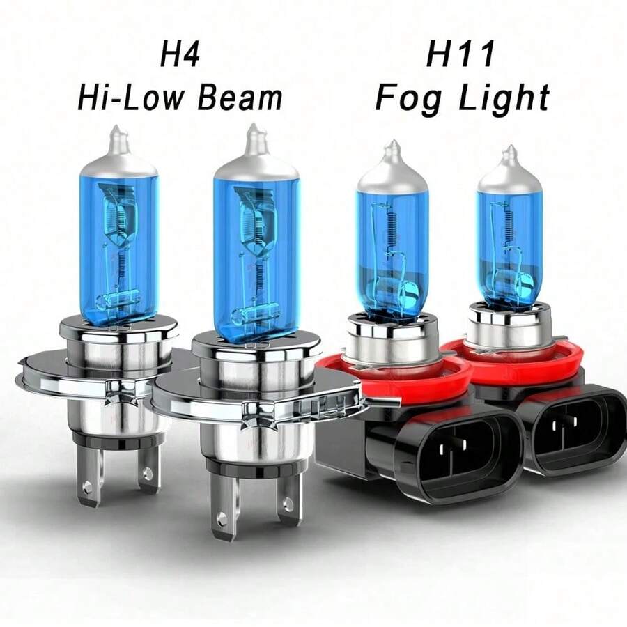 CHUSYYRAY For Nissan Versa 2007-2018 - H4+H11 LED Headlight Bulbs Kit Hi-Lo Beam Fog Light - H4+H11 - View 1