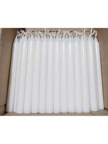 Kit 150 White Candles Sticks No. 2 (13 Cm X 1.2 Cm) Long Burning São Domingos - 150 - Xem 3