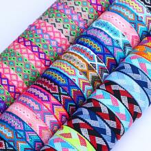 10pcs/Pack Fashionable Colorful Woven Adjustable Friendship Bracelets With Tassels, Suitable For Gifts To Family, Friends, Daily Wear, Jewelry Party