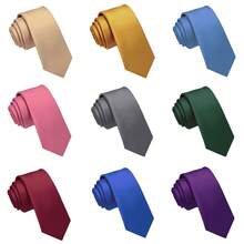 1pc Men 8cm Jacquard Business Necktie, Formal Attire Neck Tie Accessory For Business, WeddingsMen Necktie - Multicolor - View 12