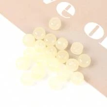 50pcs/Pack Bi-Color Gradient Lucite Beads Bracelet Strand Bead DIY Jewelry Accessories