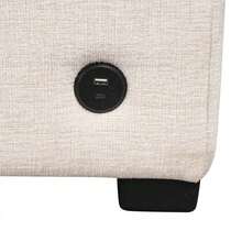 MERAX 109.1" Sectional Sofa Convertible Pull-Out Sofa Bed L-Shaped Sofa U-Shaped Sofa With A Movable Storage Ottoman For Living Room, Beige