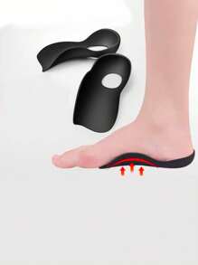 1 Pair Supportive Foot Cushion Pads, Comfortable And Non-Slip, Can Be Used With Shoes