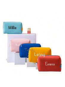 Customized Multi-Color Waterproof Makeup Bag, Fashionable And Convenient Toiletry Organizer