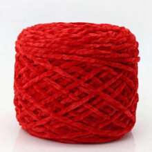 1 Stück 200g Chenillegarn 6mm dick, handgemachtes DIY Gehäkeltes Samt-Effektgarn für Stricken, Schals, Mützen, weiche Decken