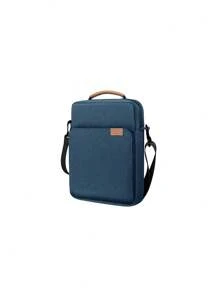 13-Inch Polyester Merlot IPad Sleeve, Solid Color Compatible With Ipad Tablet, Lightweight Portable Shoulder Messenger Bag, Large Capacity For Travel, Office, Commuting, Shockproof