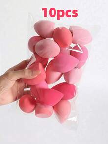 1 pezzo/2 pezzi/3 pezzi/4 pezzi/6 pezzi/12 pezzi/16 pezzi Set di spugne per il trucco di colori casuali, spugne per il trucco, spugne a forma di goccia d'acqua multicolore senza lattice, utilizzabili sia a secco che bagnate per mixer di fondotinta, perfette per creme, polveri e liquidi, semplici e facili da usare, facili da trasportare, trucco, economico, decorazione della stanza, vanità, viaggio, camera da letto, accessori per il trucco, cuscinetto, miscelatore per trucco, cuscinetto per polvere, spugna per trucco, economico, riempimento calze, trucco, strumenti per il trucco, roba economica, regali, regali per donne, regali di Natale