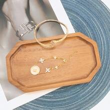 重生相思木托盘 - 具有复古自然的纹理，是厨房和餐厅的耐用必备品。适用于下午茶、寿司、甜点、户外野餐、婚礼、母亲节、圣诞节礼物、野餐用品、婚宴餐桌，质地光滑。