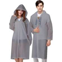 2PCS Poncho Waterproof Adult, Unisex Raincoat, Rain Coat, Rain Coat For Women, Rain Coat For Men, Rain Jacket, Portable Raincoat, Rain Coat For Women, Rain Poncho Waterproof With Hoods And Sleeves, Raincoat For Women,Windproof, Quick-Dry, And Breathable, Reusable Rain Resistant Poncho For Camping, Emergency Situations, Cycling, Travel, Hiking Travel, Outdoor Adventures, Amusement Park,Theme Park, Festival