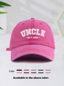 1 pièce ensemble de 1 pièce casquette de baseball d'été unisexe imprimée "ONCLE", casquette à filet, casquette de camionneur, casquette de plage pour femme, casquette de papa, casquette de baseball, casquette pare-soleil, casquette de papa, convenant pour un usage quotidien, les voyages, le cyclisme, la randonnée, la pêche, les vacances à la plage