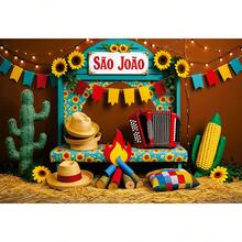 Photographic Panel June Festival Scenery Fabric - FDFJN0146 - View 1