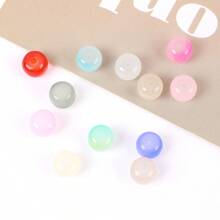 50pcs/Pack Bi-Color Gradient Lucite Beads Bracelet Strand Bead DIY Jewelry Accessories