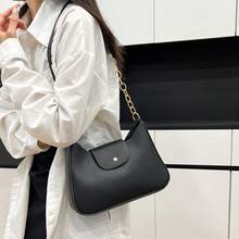 2025 New Fashion Simple Minimalist Baguette Shoulder Bag, Summer - Multicolor - View 3