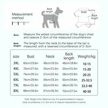 1 pièce Impermeable chien pleine couverture pour grandes races, adapté pour les jours de pluie - cadeau parfait pour les amateurs d'animaux de compagnie