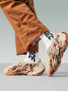 Foam Runners Shoes For Men Women, Soft Cloud Slides Slippers Non-Slip Walking Sandals, Beach Platform Pillow Sandals Lightweight Slip-On Foam Runners, Outdoor Quick-Drying Sports Slides - 桔迷彩 - 查看 3